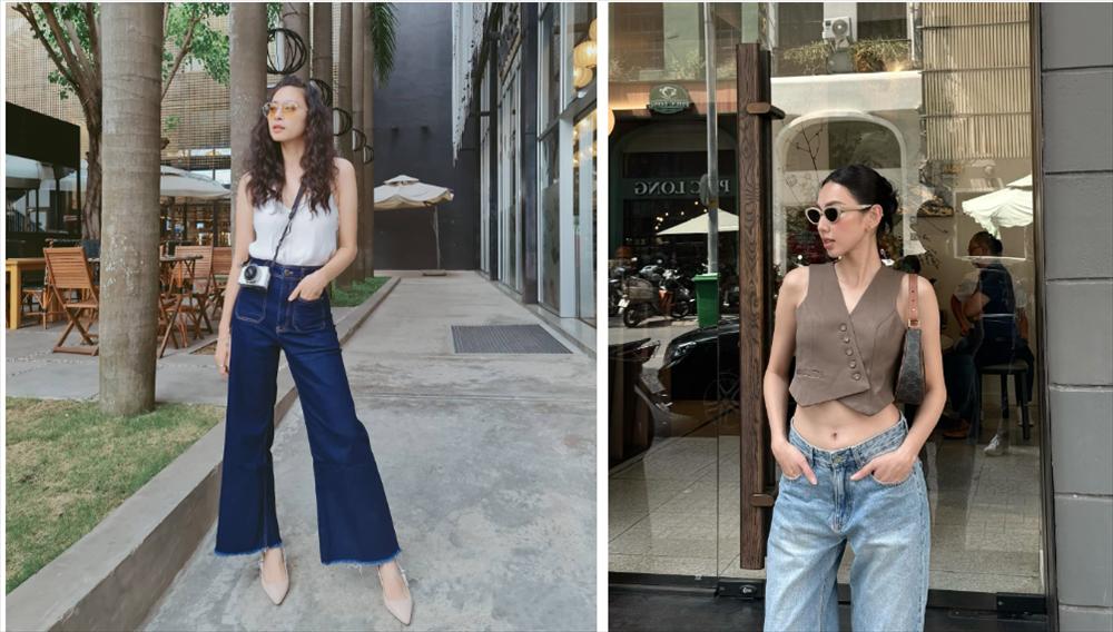Tham khảo mỹ nhân Việt 4 kiểu áo kết hợp ăn ý nhất với quần jeans-6