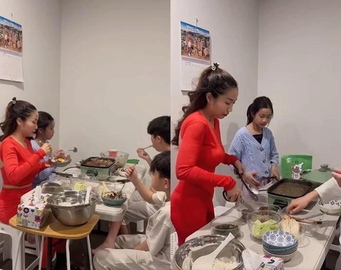 Ốc Thanh Vân loay hoay một mình nuôi ‘bầy con’ ở Úc: ‘Phải khóc một trận để con có bữa ăn ngon’-1