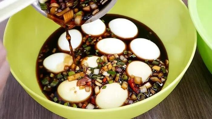 Cách làm trứng ngâm tương thơm ngon đơn giản-1