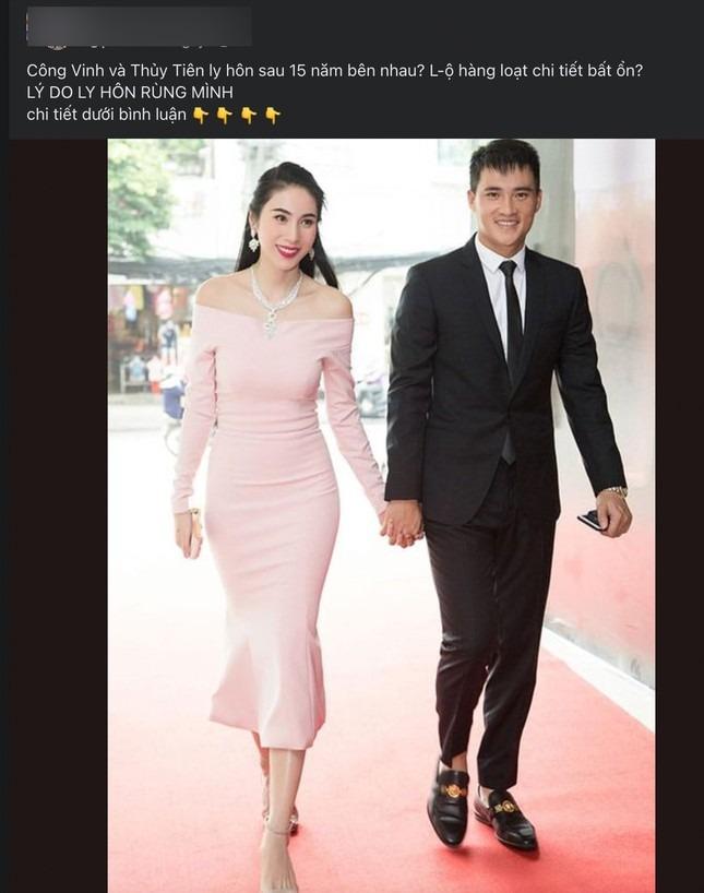 Thủy Tiên - Công Vinh và sự thật về tin ly hôn-3
