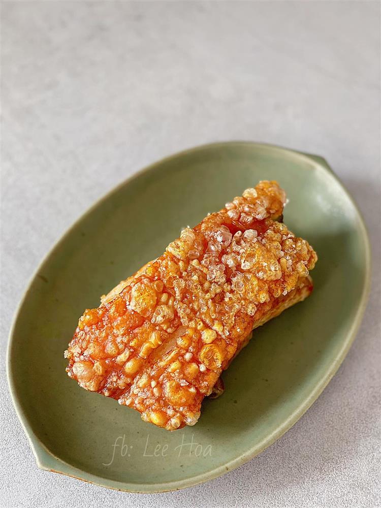 Làm thịt ba chỉ không cần ướp mà vẫn đậm vị, bì giòn tan, thịt mềm ngọt, càng ăn càng mê-5