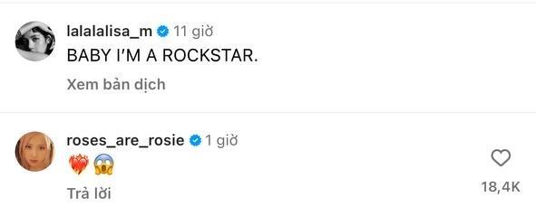 Rosé đã xem và đánh giá tạo hình mới nhất của Lisa-3