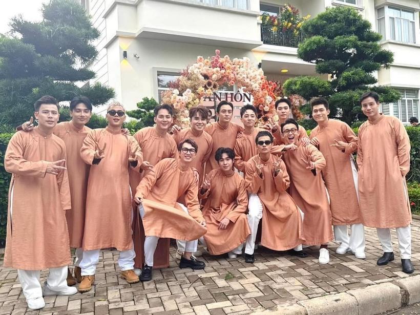 Visual xuất sắc của dàn bê tráp toàn sao đình đám trong đám hỏi của Midu-4