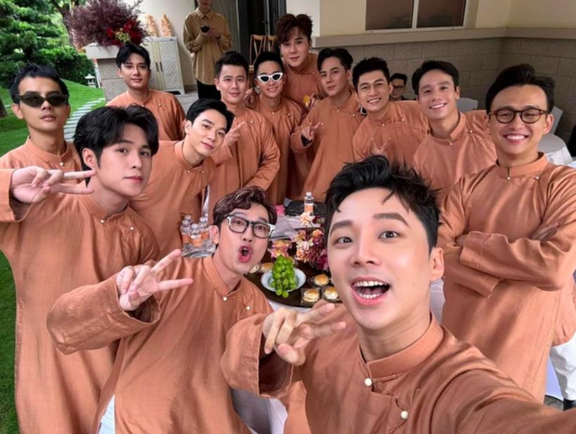 Visual xuất sắc của dàn bê tráp toàn sao đình đám trong đám hỏi của Midu-5