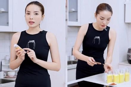 Công thức nước detox, đào thải độc tố, giảm mỡ của Kỳ Duyên cực dễ làm tại nhà