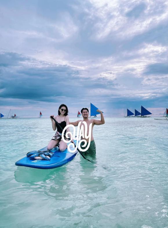 Linh Rin hiếm hoi diện bikini khoe sắc vóc sau sinh-7