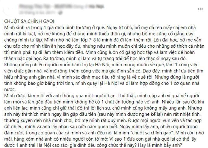 Lấy trai Hà Nội được khen chuột sa chĩnh gạo, cô gái than phải còng lưng gánh nợ-1