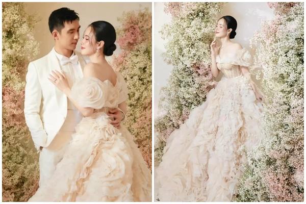 Midu tung bộ ảnh cưới thứ 4, được chồng thiếu gia nhìn say đắm-12