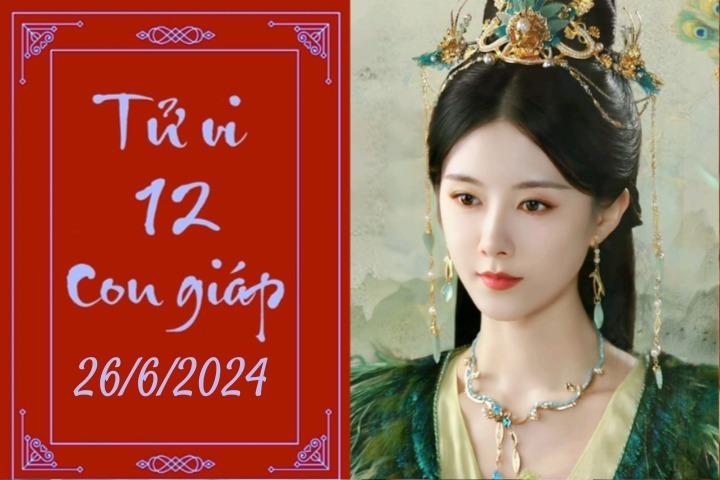 Tử vi 12 con giáp hôm nay ngày 26/6/2024: Thìn thú vị, Thân chỉn chu-1