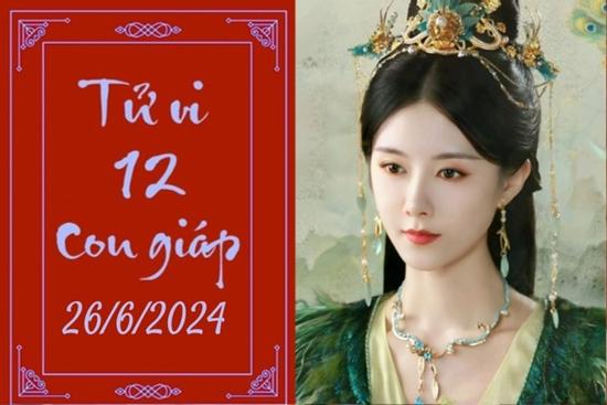 Tử vi 12 con giáp hôm nay ngày 26/6/2024: Thìn thú vị, Thân chỉn chu