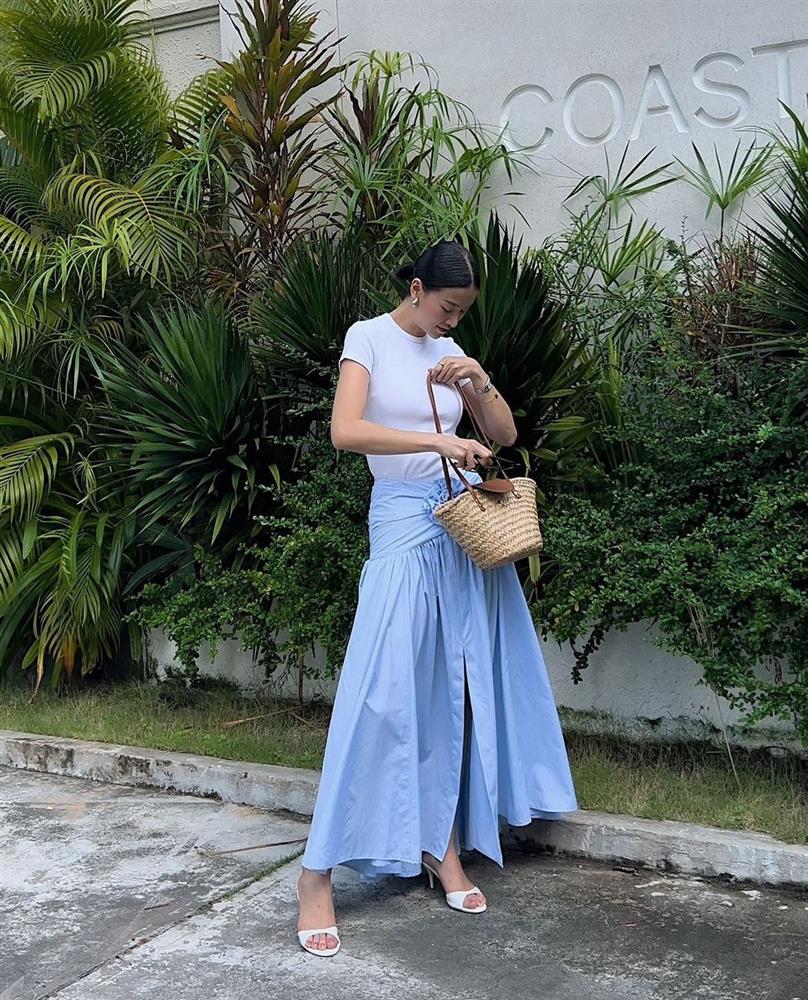 4 mỹ nhân Việt mặc áo thun đẹp xuất sắc, gợi ý những cách phối đồ chuẩn sành điệu-4