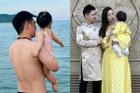Chồng Hoa hậu Đỗ Mỹ Linh lần đầu khoe con gái, gọi yêu là 'bình rượu mơ'
