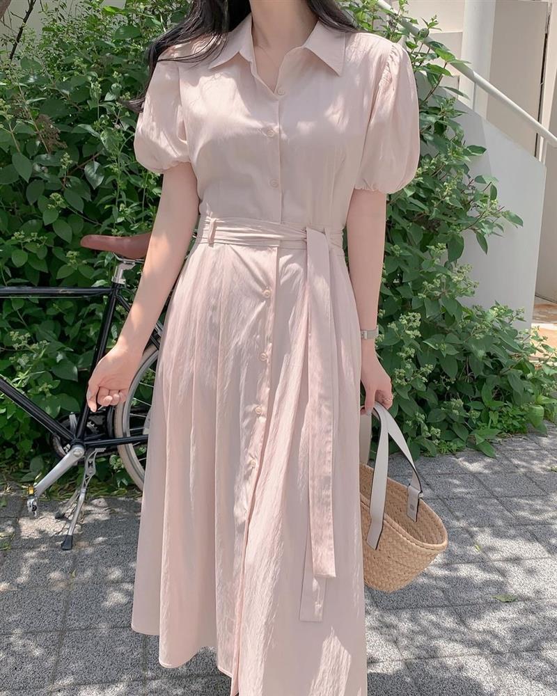 5 kiểu đầm chiết eo thon thả cho nàng eo bánh mì-2