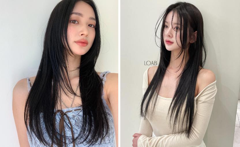 4 kiểu tóc đen trẻ trung nhất, nàng không thích nhuộm tóc nên tham khảo-1