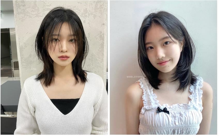 4 kiểu tóc đen trẻ trung nhất, nàng không thích nhuộm tóc nên tham khảo-3