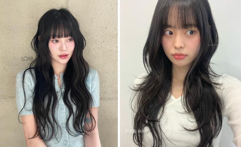 4 kiểu tóc đen trẻ trung nhất, nàng không thích nhuộm tóc nên tham khảo-5