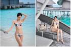 Hương Giang tung bộ ảnh diện bikini khoe body nét căng, không mỡ thừa