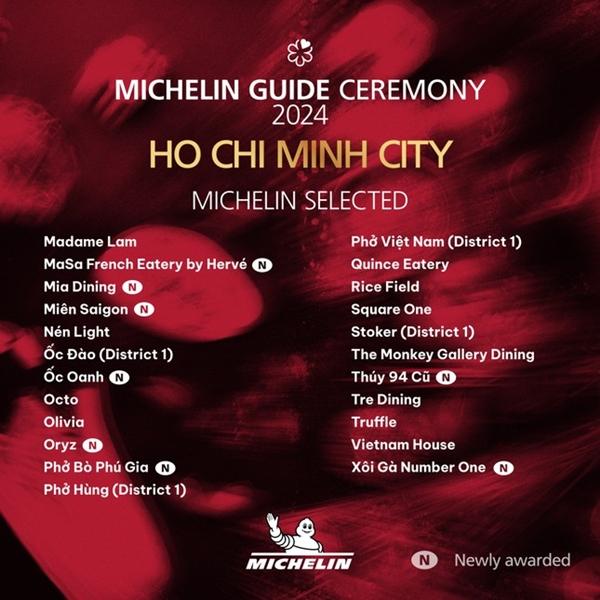 Công bố 7 nhà hàng Việt đạt một sao Michelin-2