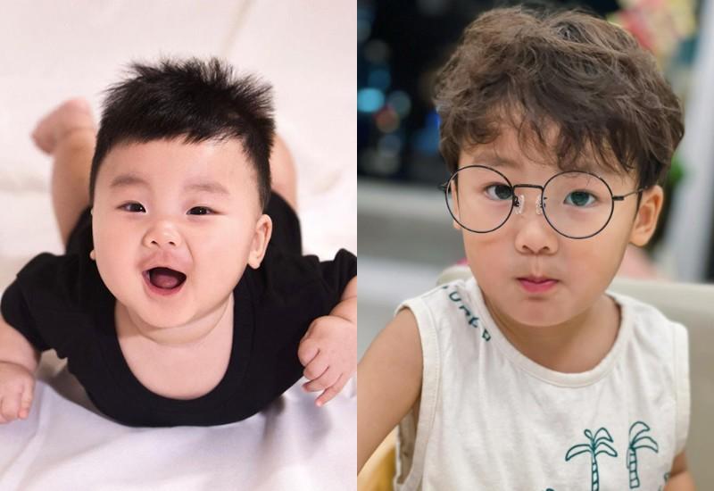 Con trai Hòa Minzy lúc nhỏ được cho là ‘bản sao’ của bố, giờ 4 tuổi gương mặt như soái ca Hàn Quốc-1