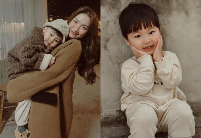 Con trai Hòa Minzy lúc nhỏ được cho là ‘bản sao’ của bố, giờ 4 tuổi gương mặt như soái ca Hàn Quốc-2