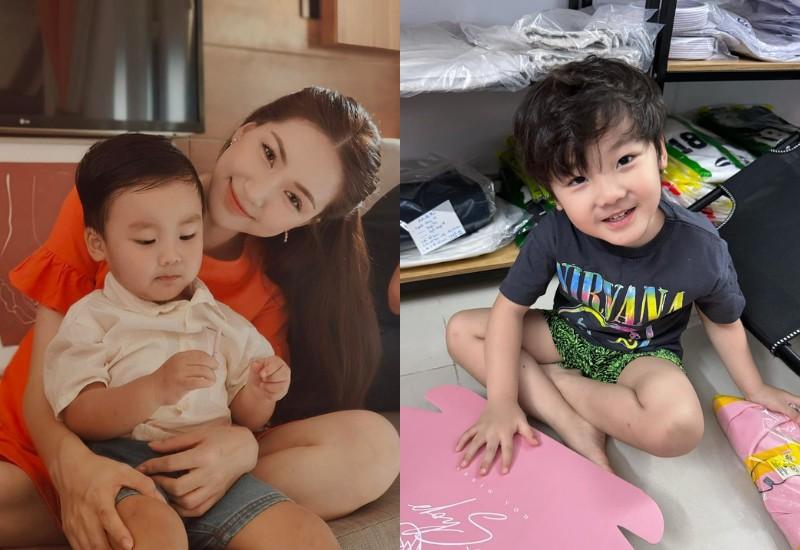 Con trai Hòa Minzy lúc nhỏ được cho là ‘bản sao’ của bố, giờ 4 tuổi gương mặt như soái ca Hàn Quốc-4