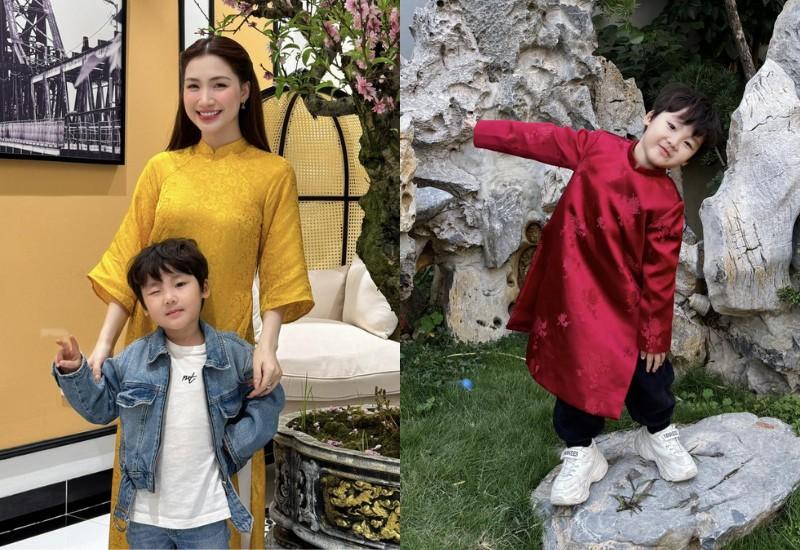 Con trai Hòa Minzy lúc nhỏ được cho là ‘bản sao’ của bố, giờ 4 tuổi gương mặt như soái ca Hàn Quốc-5