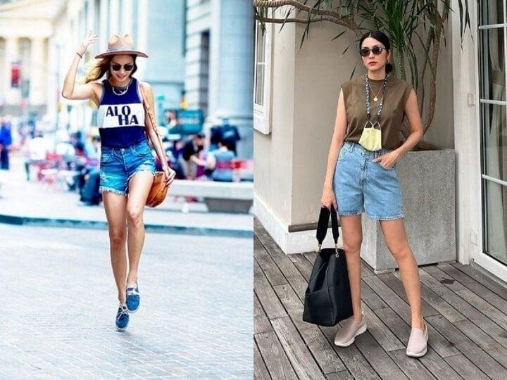 Cách mặc đồ jeans đẹp trong mùa hè-1