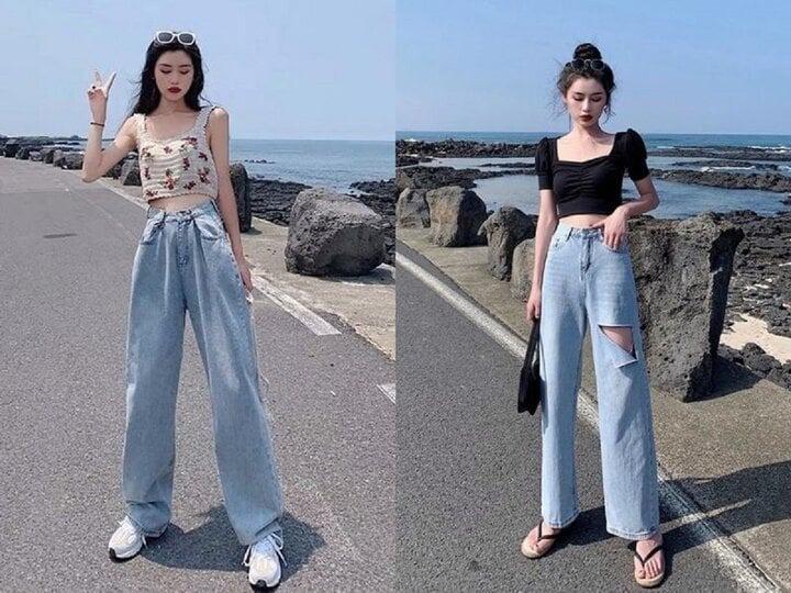 Cách mặc đồ jeans đẹp trong mùa hè-3