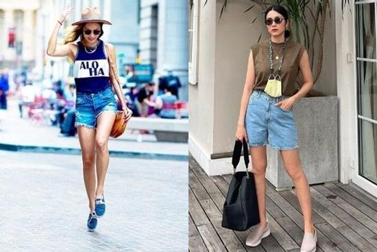 Cách mặc đồ jeans đẹp trong mùa hè