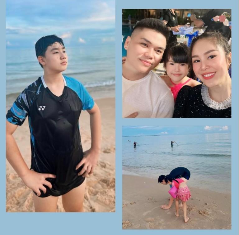 Ngoại hình phổng phao của con trai Quách Ngọc Ngoan ở tuổi 12, Lê Phương hé lộ mối quan hệ với người chồng thứ 2-1