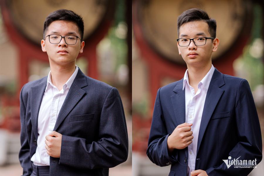 Hy hữu anh em sinh đôi ở Hà Nội có điểm thi lớp 10 giống hệt nhau-1