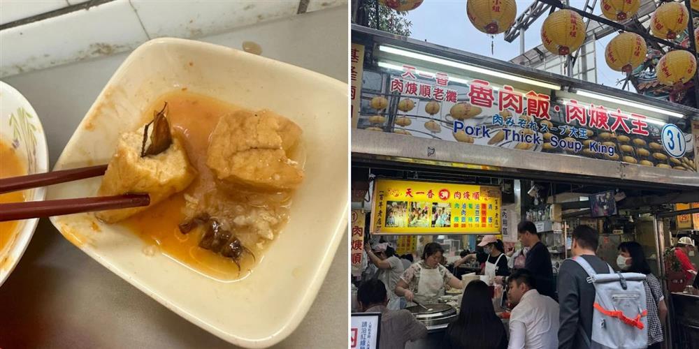 Thực khách sốc phát hiện thứ kinh dị trong miếng đậu mua ở chợ đêm-1