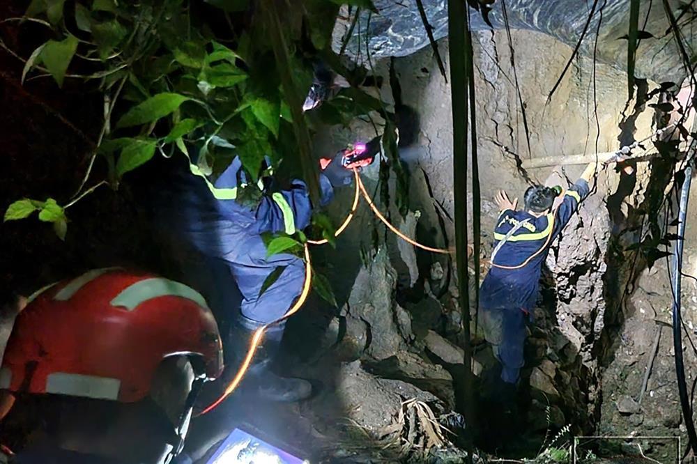 Sập hầm ở Bắc Kạn, 1 người mất tích-1