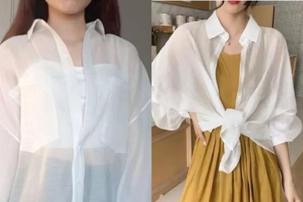 4 cách phối áo sơ mi nhẹ mát trong ngày nóng bức-5
