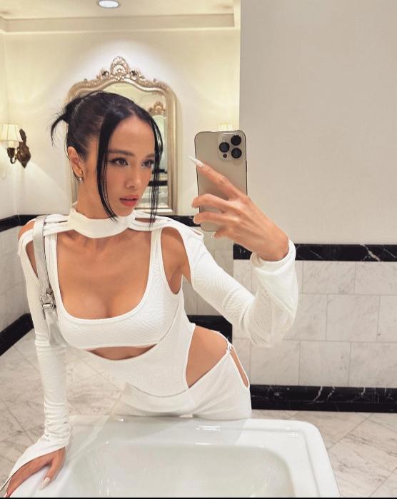 Bà xã của anh tài Cường Seven: Từng lọt vào top 5 Hoa hậu, ngày càng lột xác với ngoại hình nóng bỏng-4