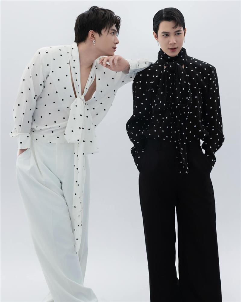 Mặc áo ren nữ tính, Anh Tú - chồng Diệu Nhi là tâm điểm gây tranh cãi-5