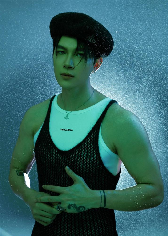 Mặc áo ren nữ tính, Anh Tú - chồng Diệu Nhi là tâm điểm gây tranh cãi-6