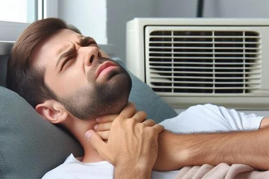Dùng điều hòa không chịu vệ sinh, người đàn ông hôn mê suýt chết, phổi trắng xóa