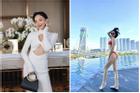 Cưới đại gia ngầm showbiz, ca sĩ Tóc Tiên chăm diện bikini siêu nhỏ, khoe dáng nuột tuổi U40