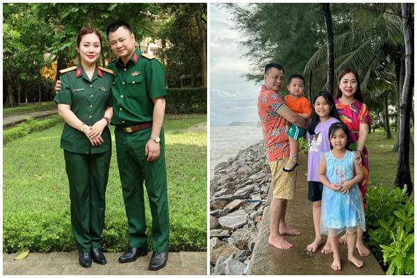 Đời thực bình yên bên vợ kém 13 tuổi của nam NSND chèo mang quân hàm Đại tá-9