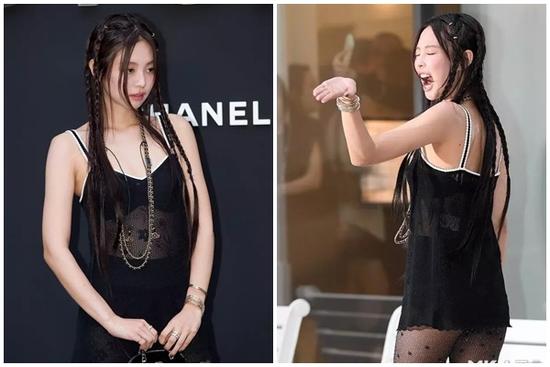 Jennie (BlackPink) diện váy quá ngắn