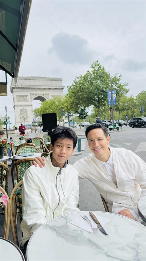 Đi du lịch trời Âu, Kim Lý có hành động đặc biệt với Subeo-1