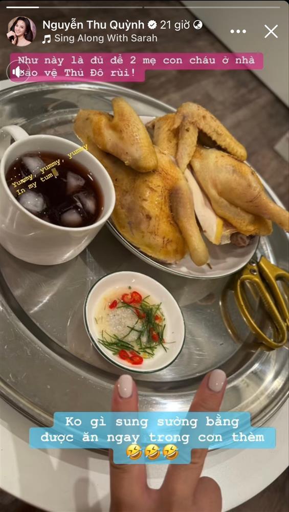 Sao nữ mang thai chẳng sợ phá dáng, ăn uống thả phanh vẫn đẹp: Võ Hoàng Yến, Thu Quỳnh có kiểu ốm nghén cực độc lạ-3