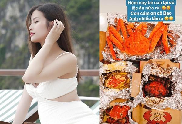 Sao nữ mang thai chẳng sợ phá dáng, ăn uống thả phanh vẫn đẹp: Võ Hoàng Yến, Thu Quỳnh có kiểu ốm nghén cực độc lạ-7