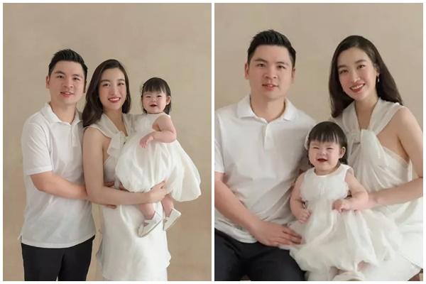 CEO ngân hàng, anh chồng Hoa hậu Đỗ Mỹ Linh khoe ảnh cặp song sinh đáng yêu-11