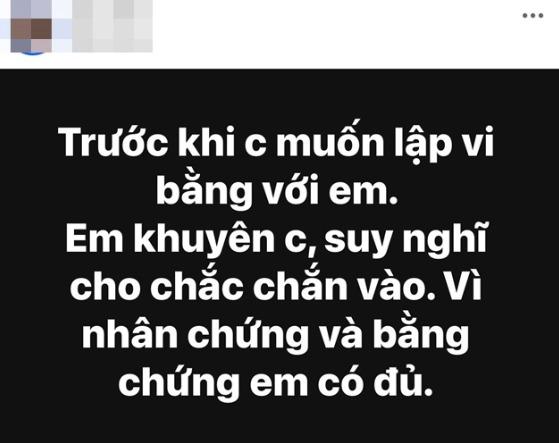 Nam Thư khóa bình luận, đòi lập vi bằng giữa ồn ào giật chồng: Nhân vật được cho là chính thất tung bằng chứng mới-5