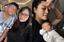 Nhan sắc Thu Quỳnh sau hơn 1 tháng sinh con gái