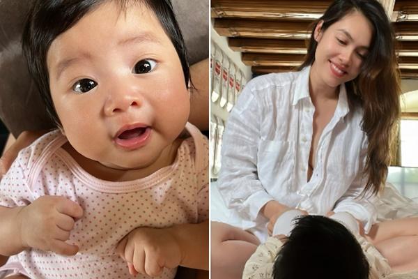 Á hậu Hoàng My chia sẻ điều kỳ diệu về sức khoẻ nhờ mang thai sau khi mắc bạo bệnh-7