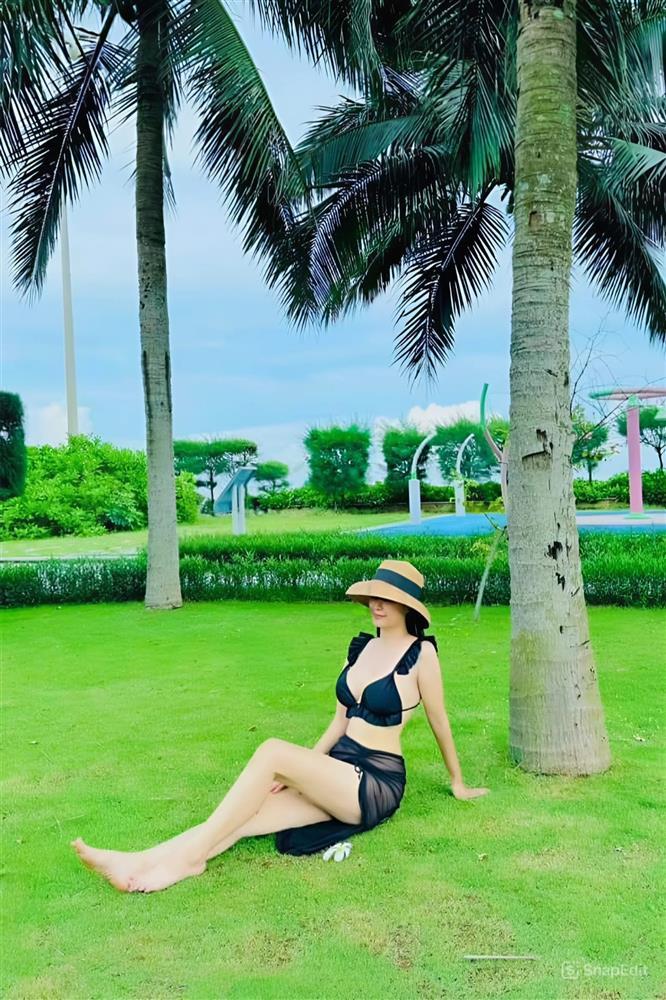 Vợ trẻ sinh 5 con cho Vượng Râu lần hiếm hoi khoe thân hình nuột nà-3