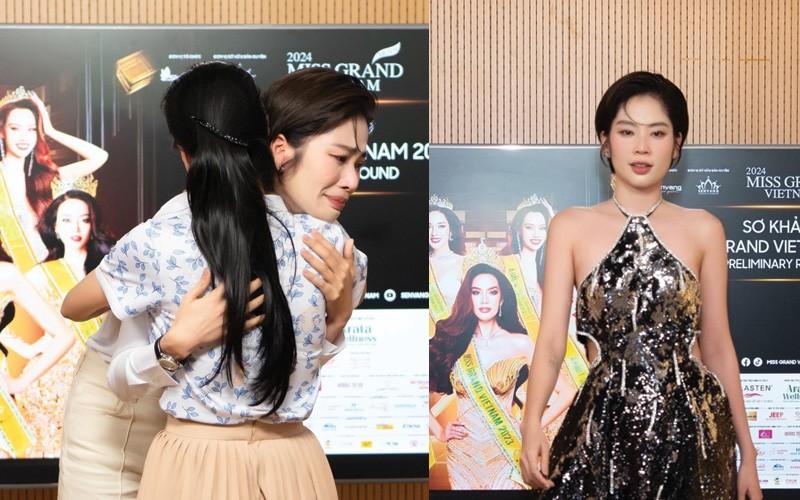 Chị gái Nam Em lần thứ 3 đi thi Hoa hậu có màn lột xác bất ngờ với mái tóc tém đầy cá tính-3